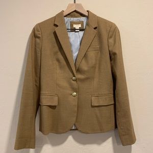 J. Crew Classic Blazer Camel in Size 2